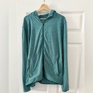 Men’s, large, full zip with hood